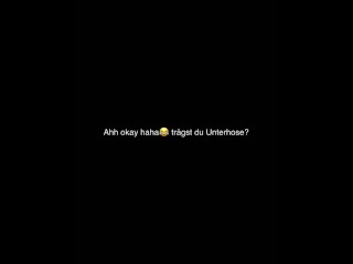 18 year old German student cheats on boyfriend with Anal fuck on Snapchat