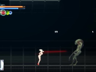2B NIER AUTOMATA BEING FUCKED BY GIANT ALIENSS ALL ANIMATIONS - ALIEN QUEST EVE