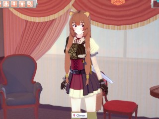 3D/Anime/Hentai, The Rising of the Shield Hero: Raphtalia loves getting fucked by a big dick !!