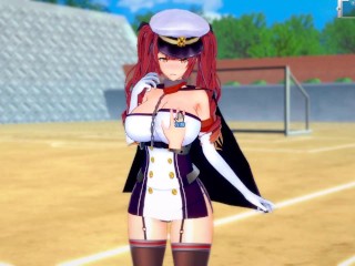 【エロゲーコイカツ！】アズールレーン ホノルル3DCG巨乳アニメ動画[Hentai Game Koikatsu! Azur Lane Honolulu (Anime 3DCG Video)]