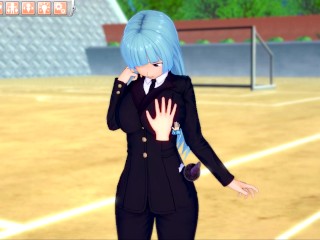 【エロゲーコイカツ！】呪術廻戦 三輪霞3DCG巨乳アニメ動画[Hentai Game Koikatsu! Jujutsu Kaisen Kasumi Miwa(Anime 3DCG Video)]