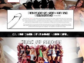 4 Girls 1 Guy, No Touch Handjob and What is a PreCum Challenge, indeed?