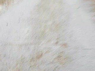 9 squirt orgasms horny girl in abandoned hous / Annalbelle