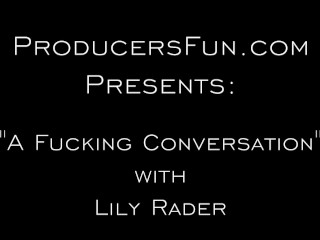 A Fucking Conversation with Lily Rader