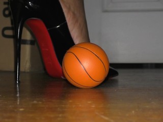 A Man in Heels - Dominating a Basketball Planet in Louboutin So Kates