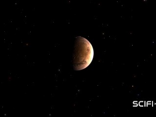 A sexy hottie gets fucked by a female alien in a cave on an exoplanet
