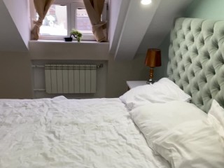 A young guy fucked his stepmom in a hotel room