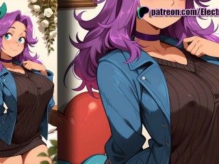 Abigail from Stardew Valley fucked hard and begging to cum