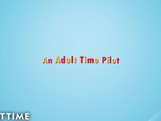 ADULT TIME - Accidental LESBIAN GANGBANG! THE HOTTEST ALL-GIRL INTERRACIAL GROUP SEX ORGY!
