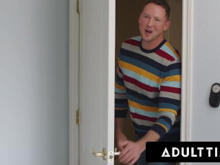 ADULT TIME - Teen Gia DiBella Gets Toy STUCK In Pussy! Doctors Visit Ends In 3-Way With Stepdad!