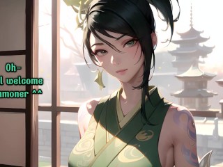 Akali makes you cum TWICE - Hentai JOI (Edging, Ass, Creampie, Switch)