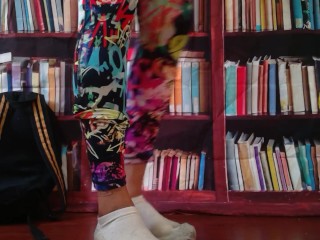 Alicia Cox; Shows Feet And Spread Pussy