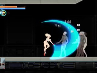 AlienQuest-EVE - hot blondie getting fucked in alien monsters orgy