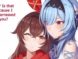 Amber and Eula Compete for Your Seed (Hentai JOI) (Genshin Impact, Wholesome) (VanillaJOI)
