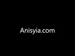 Anisyia Livejasmin sucking her own toes and huge cock footjob 4K-UHD