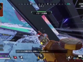 【クリップ】APEXLegends 1vs5 クソエイムでも勝てます。