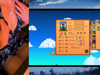 ASMR Gaming + Nudity 🩵 Moving Into Stardew Valley