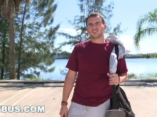 BAIT BUS - Robert Axel Getting Pounded By Straight Bait "Santiago"