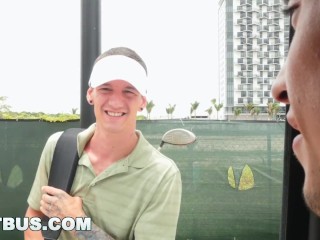 BAITBUS - Brad Davis Didn't See Patrick Ridge Coming For His Dick Haha