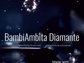 BambiAmbita is smoking secretly in the middle of the training 