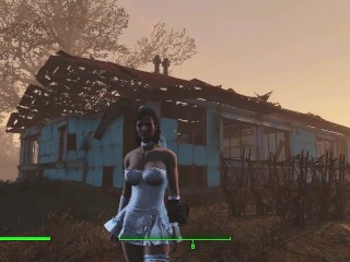 Before the wedding, the bride went to cheat on everyone | Fallout 4