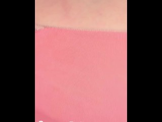 Bella Reverse Cowgirl Homemade pink panties