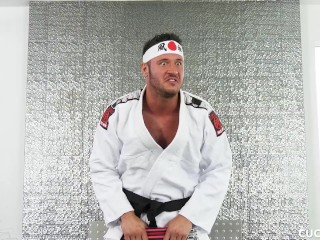 Big Tit Blonde Prefers Hardcore Karate Cock over Her Cucked Husband's