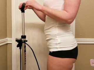 Bike Pump Belly Inflation