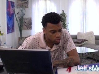 Black Guy Gives His Fat Girlfriend Ashley Garland an Anal Creampie