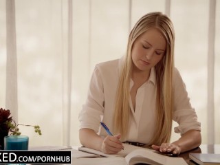 BLACKED First Big Black Cock For Blonde Scarlet Sage