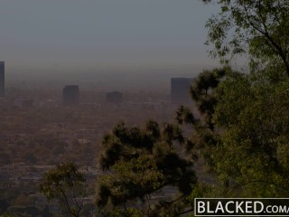 BLACKED Naomi Woods and Karla Kush First Interracial Threesome