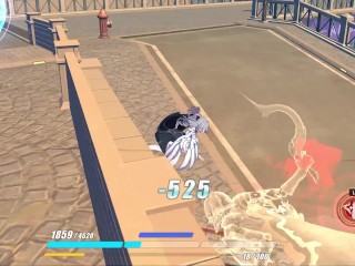 Bronya Silverwing: N-EX - ryona - Chinese 次生银翼 良娜 / Japanese 新生の銀翼リョナ
