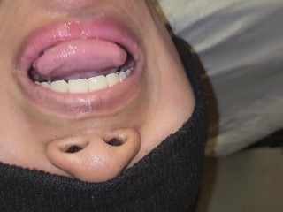 Bulge deepthroat with cum and piss in mouth 03/28/2023