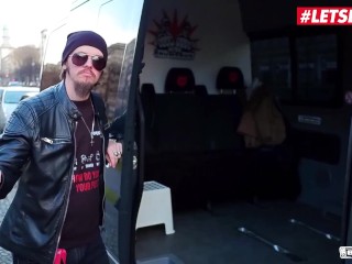 Bums Bus - Huge Tits German Babe Wild Vicky Oily Bus Titjob - LETSDOEIT