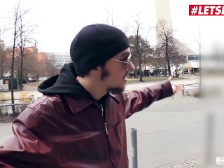 BumsBus - Aviva Rocks Huge Tits Swiss Babe Fucks Stranger For Extra Money - LETSDOEIT