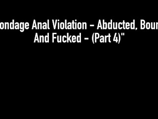 Busty Bound Asian Maxine X Silenced &amp; Subdued With Mexi Slut