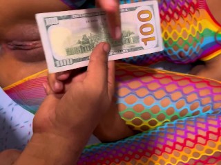 Caliente prepago me quita el condon por dinero y termino dentro de ella