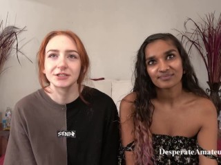 Casting compilation Desperate Amateurs hot Indian  and big tit wives need money