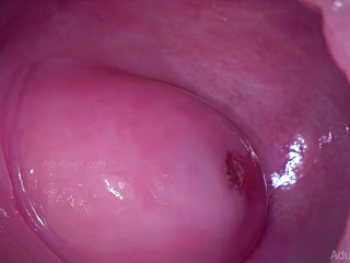 Cervix Throbbing After Orgasm and Heart Beating 4K