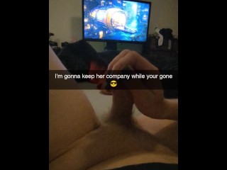 Cheating Breed Whore Wife Fucked On Snapchat