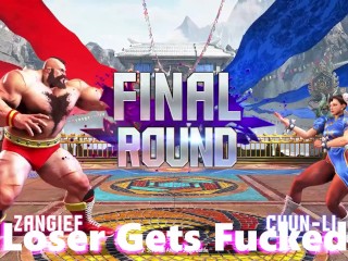 Chun Li Rough Anal - Uncensored Street Fighter 3D Cartoon Hentai