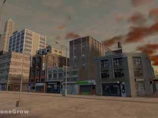 City Giantess, Masturbation Growth