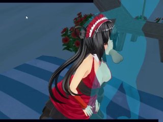 [CM3D2] - Date A Live Hentai, Kurumi Tokisaki Dominated In All Her Holes