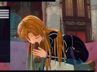 [CM3D2] Sword Art Online Hentai - Asuna Yuuki Allows Herself To Be Used