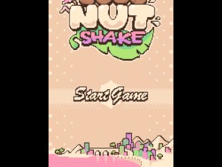 CocoNut Shake [Pixel Hentai game] Huge breast milking on the beach