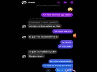 CON LA  DE OXXO POR FB MSN ME LA TERMINO COGIENDO
