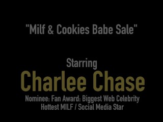 Cookies &amp; Cream With Charlee Chase &amp; Allura Skye &amp; A Cock!