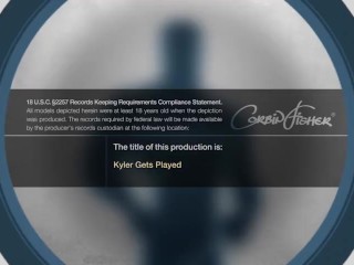 Corbin Fisher BI - Kyler gets played by Barron and Nikki