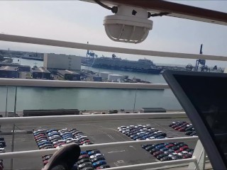 Cruise Ship Risky Public Fuck &amp; Blowjob