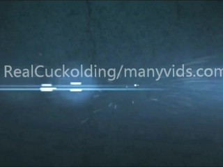 Cuckold Sissy Takes Cock